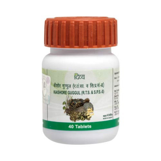 Patanjali Divya Kaishore Guggul 80 Tab - Natural Herbal Supplement