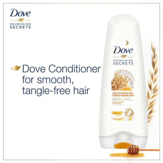Dove Healthy Ritual For Strengthening Hair Conditioner - Infused with Oat Milk & Honey
