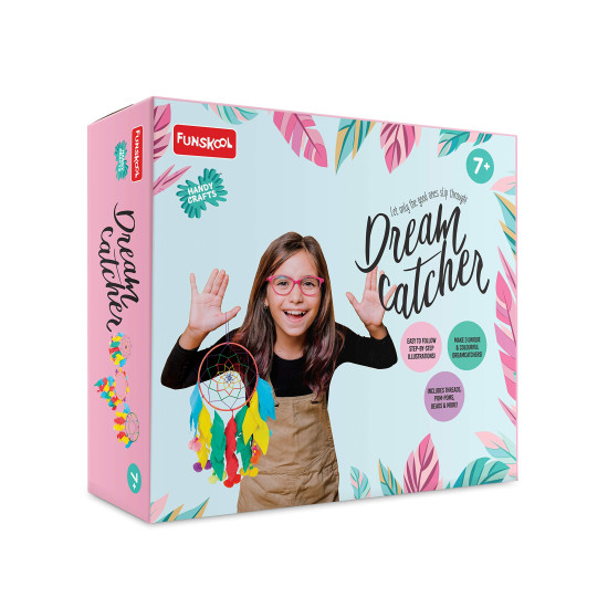 Funskool Handycrafts Dreamcatcher - DIY Art Kit for Kids 7+