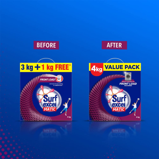 Surf Excel Matic Front Load Detergent - Tough Stain Removal