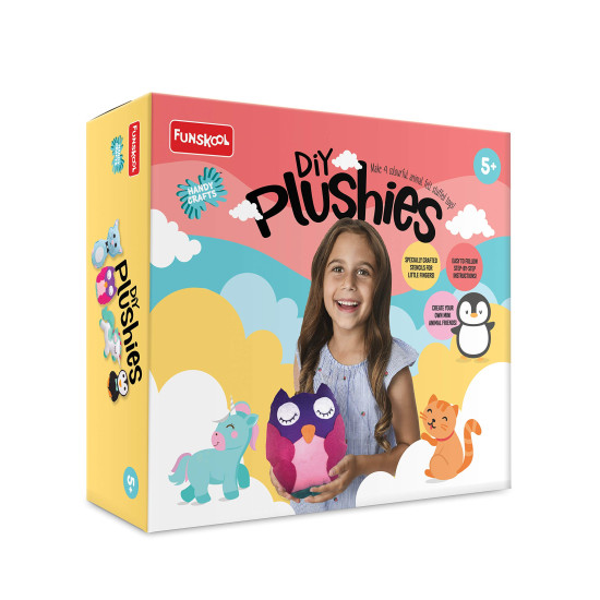 Handycrafts Funskool DIY Plushies - Create Your Own Stuffed Animals