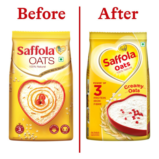 Saffola Oats - Delicious Creamy Oats for a Healthy Breakfast