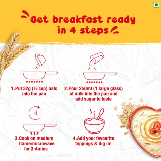 Saffola Oats - Delicious Creamy Oats for a Healthy Breakfast
