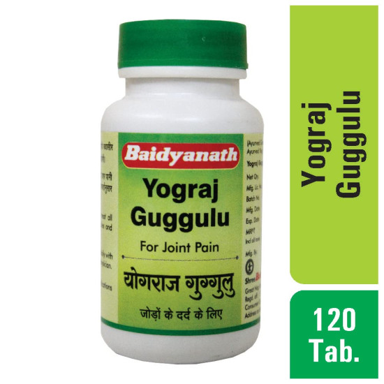 Baidyanath Yograj Guggulu, 120 Tablets