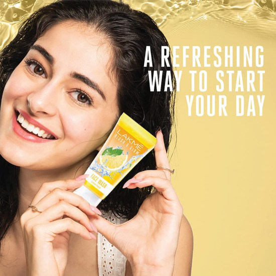 Lakme Blush & Glow Lemon Freshness Gel Face Wash - Lemon Extracts