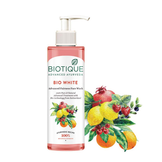 Biotique Fruit Brightening Face Wash - Advanced Swiss Technology