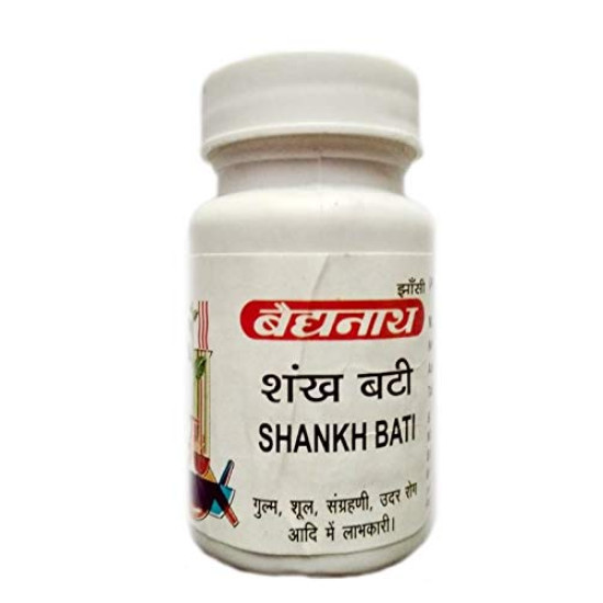 Baidyanath Jhansi Shankh Bati, 40 Tablets