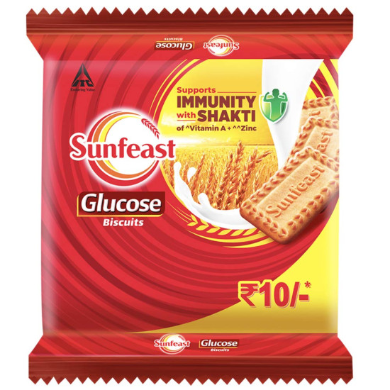 Sunfeast Glucose Biscuits, 128 g - Wholesome Delight