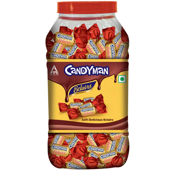 Candyman Eclairs, 840 g - Double Chocolate Delight