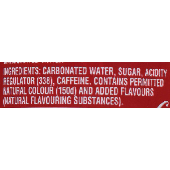 Coca-Cola No Artificial Flavors Cola 180 Ml Can - Zero Sugar, Refreshing Taste