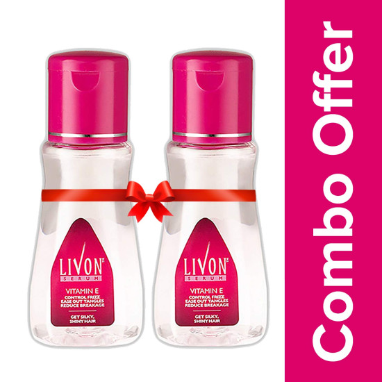 Livon Serum, 100Ml (Pack Of 2) - For Dry & Rough Hair
