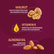 Hair & Care Dry Fruit Oil with Walnuts, Almonds & Vitamin E - Reduce Hairfall & Strengthen Hair