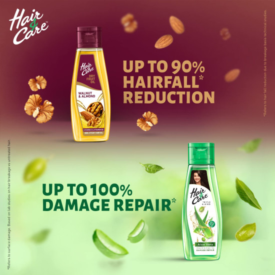 Hair & Care Dry Fruit Oil with Walnuts, Almonds & Vitamin E - Reduce Hairfall & Strengthen Hair