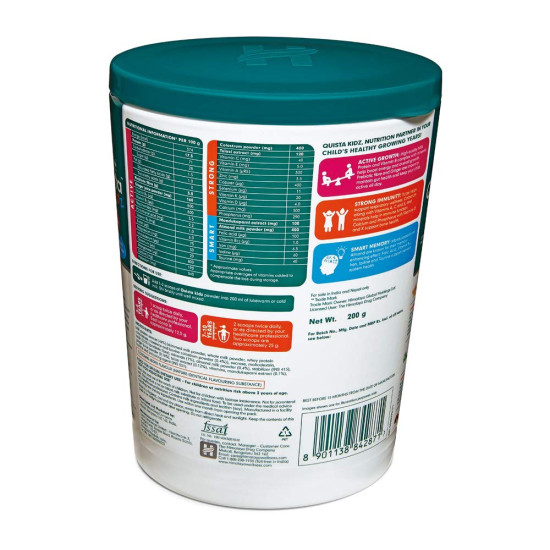 Himalaya Quista Kidz 200g (Vanilla Flavor) - Triple Benefits for Children's Growth