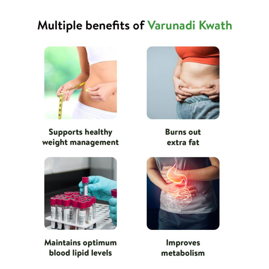 Kerala Ayurveda Varunadi Kwath 200ml - Herbal Metabolism Booster