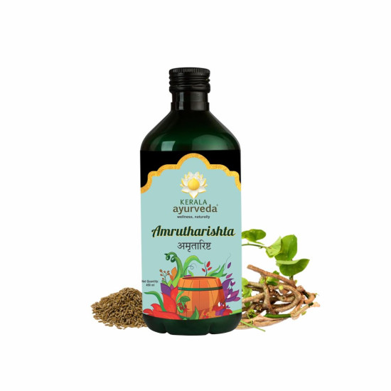 Kerala Ayurveda Amrutharishta 450 ml - Herbal Immunity Booster