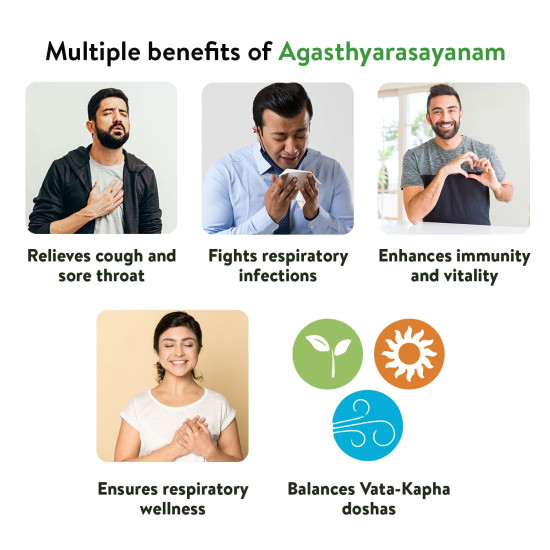 Kerala Ayurveda Agasthyarasayanam 250g - Respiratory Wellness Formula