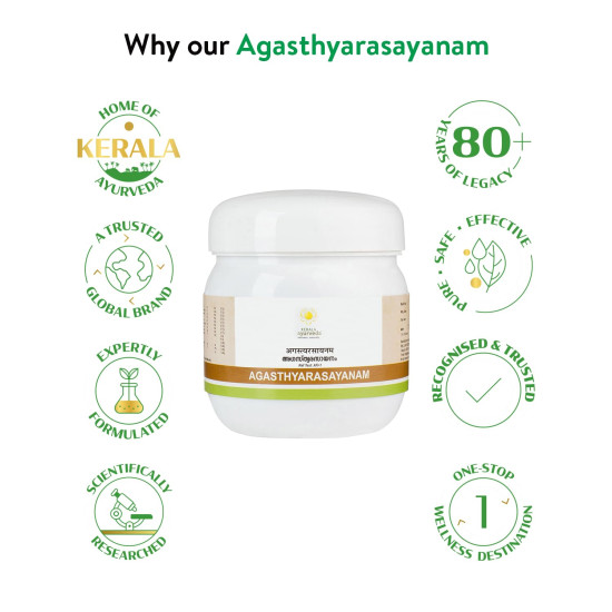 Kerala Ayurveda Agasthyarasayanam 250g - Respiratory Wellness Formula