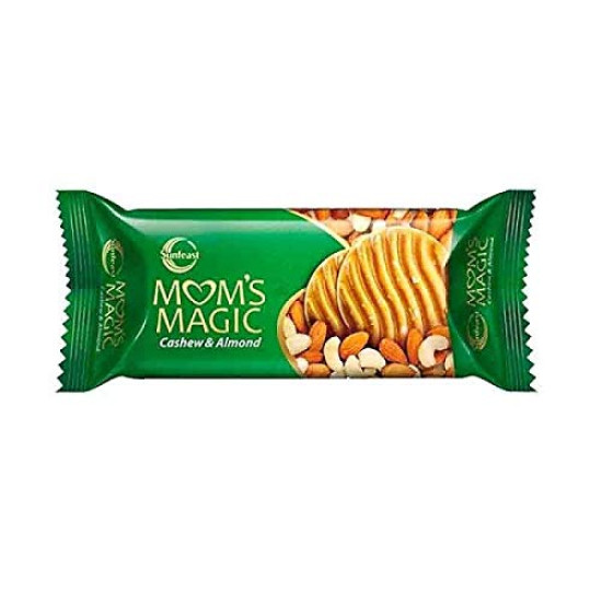 Sunfeast Mom's Magic Biscuit, Cashew and Almond - Delicious Snack Pack