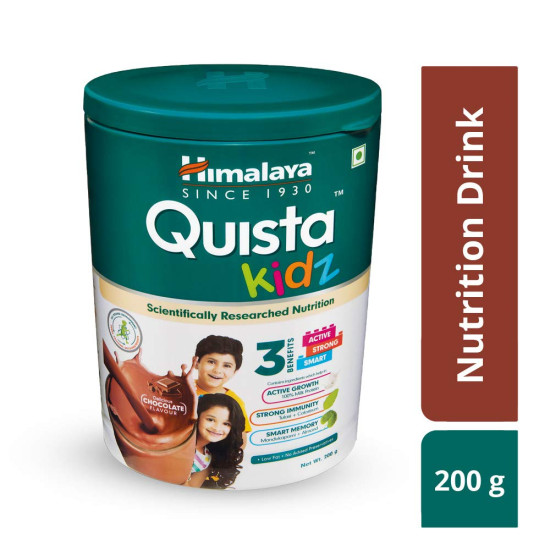 Himalaya Quista Kidz 200g (Chocolate Flavor) - Nutritional Supplement for Kids