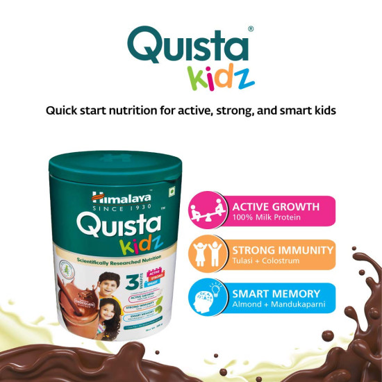 Himalaya Quista Kidz 200g (Chocolate Flavor) - Nutritional Supplement for Kids