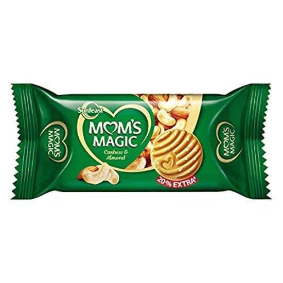 Sunfeast Mom's Magic Cashew and Almonds Cookies - Delicious Nutty Flavor