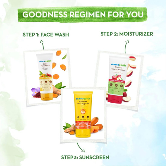 Mamaearth Ultra Light Indian Sunscreen - SPF 50 PA+++ Protection Mamaearth Ultra Light Indian Sunscreen - SPF 50 PA+++ Protection