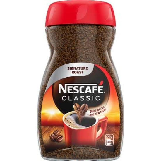 Nescafe Classic Signature Roast Instant Coffee, 200g - Rich Flavor