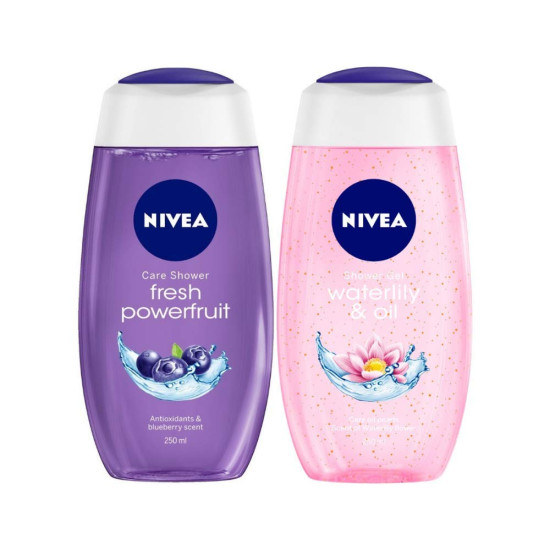 Nivea Shower Gel - Power Fruit Fresh & Water Lily for Women
