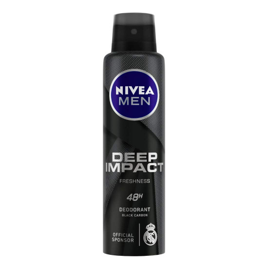 NIVEA Deodorant & Shower Gel for Men - Deep Impact Freshness & Cleansing