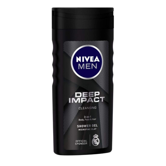 NIVEA Deodorant & Shower Gel for Men - Deep Impact Freshness & Cleansing