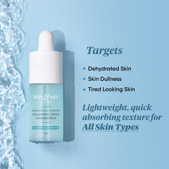 Dot & Key Hydrating Hyaluronic Acid Serum - For Plump, Glowing Skin