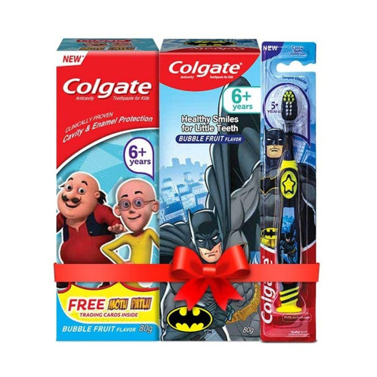 Colgate Kids Oral Care Variety Pack (for 6+ Years) - Fun & Effective Dental Care Colgate Kids Oral Care Variety Pack (for 6+ Years) - Fun & Effective Dental Care