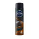 NIVEA MEN Deep Impact Energy Deodorant 150ml - With Black Carbon for 48 Hour Freshness