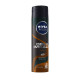 NIVEA MEN Deep Impact Energy Deodorant 150ml - With Black Carbon for 48 Hour Freshness