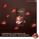 Fabelle Strawberry Cheesecake Luxury Milk Chocolate Bar - Exquisite Dessert Experience