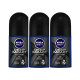 Nivea MEN Deep Impact Freshness Deodorant Roll-On - Long-lasting Freshness