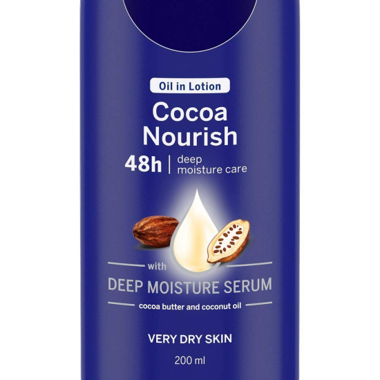 Nivea Cocoa Nourish Oil In Lotion - Intensive Care for Dry Skin