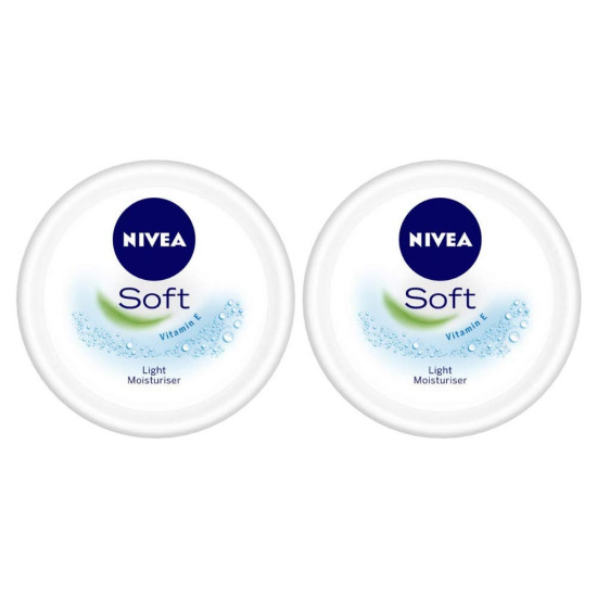 NIVEA Soft Moisturizer for Moisturising (Normal Skin) 400ml - Quick Absorbing Formula