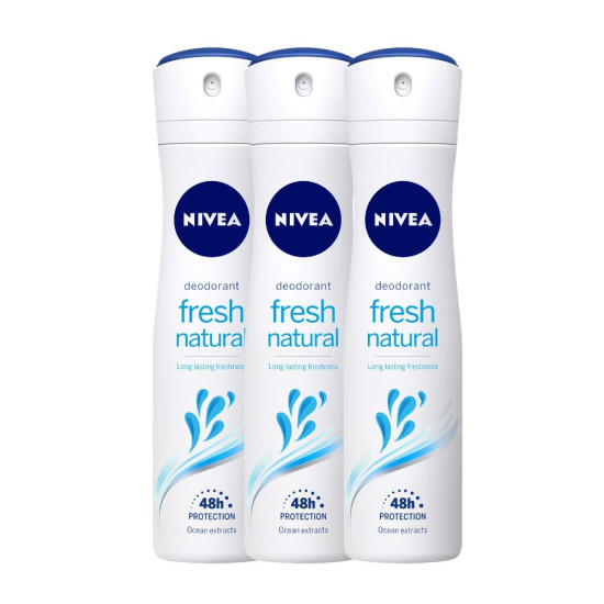 NIVEA Fresh Natural Deodorant For Women - Long Lasting Fragrance