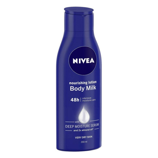 Nivea Nourishing Lotion Body Milk - Deep Moisture for Dry Skin