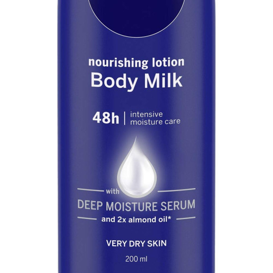 Nivea Nourishing Lotion Body Milk - Deep Moisture for Dry Skin