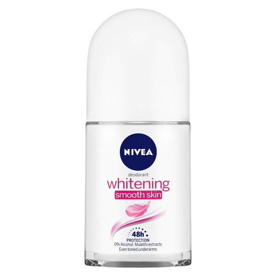 Nivea Whitening Smooth Skin Roll On for Women - Long Lasting Fragrance