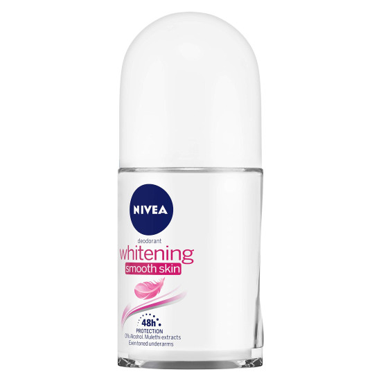 Nivea Whitening Smooth Skin Roll On for Women - Long Lasting Fragrance