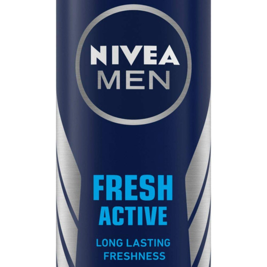 Nivea Fresh Active Original Deodorant and Face Wash Combo for Men - Long-lasting Fragrance