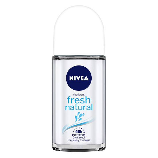 Nivea Deodorant Roll On & Shower Gel Set - Fresh Natural & Power Fruit