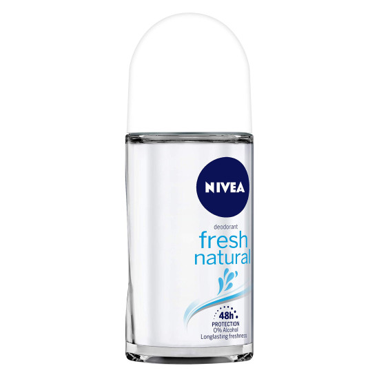 Nivea Deodorant Roll On & Shower Gel Set - Fresh Natural & Power Fruit