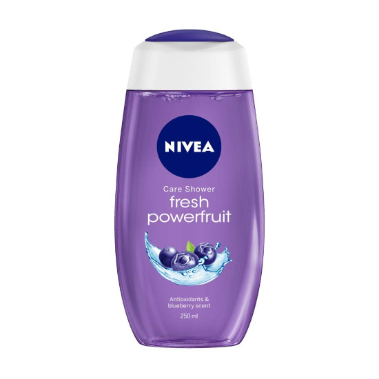 Nivea Deodorant Roll On & Shower Gel Set - Fresh Natural & Power Fruit