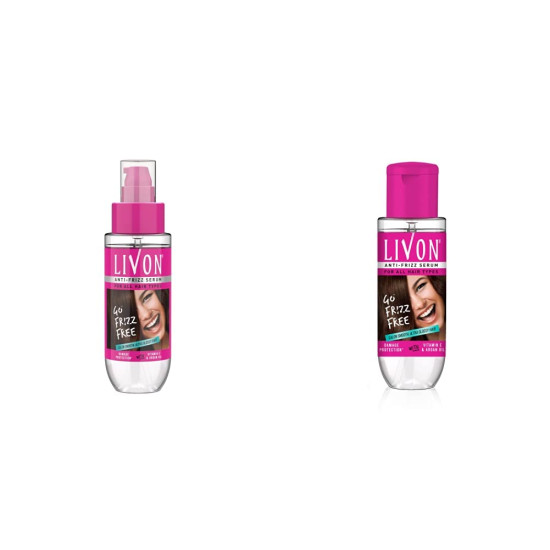 Livon Serum Combo - Salon Finish & Moroccan Argan Oil