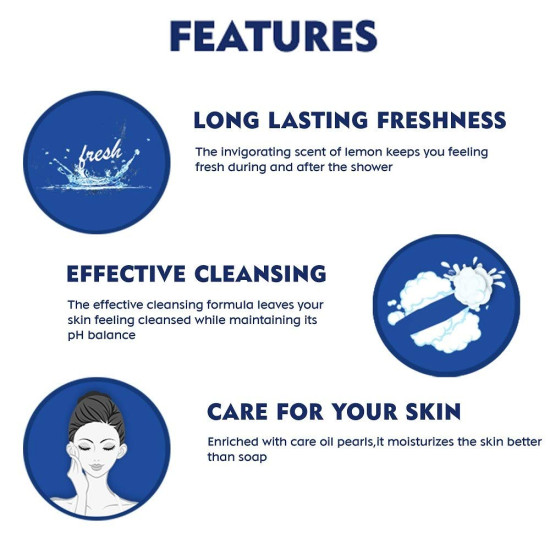 NIVEA Shower Gel & Sun Lotion - Soft Skin & Instant Sun Protection